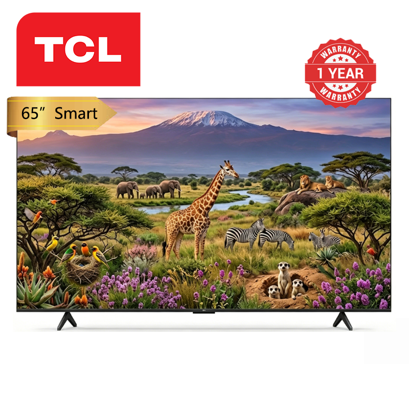 TCL 65 Inch 65T6D Smart TV Premium QLED TV Dolby Vision Atmos HVA Panel Slim Uni-body
