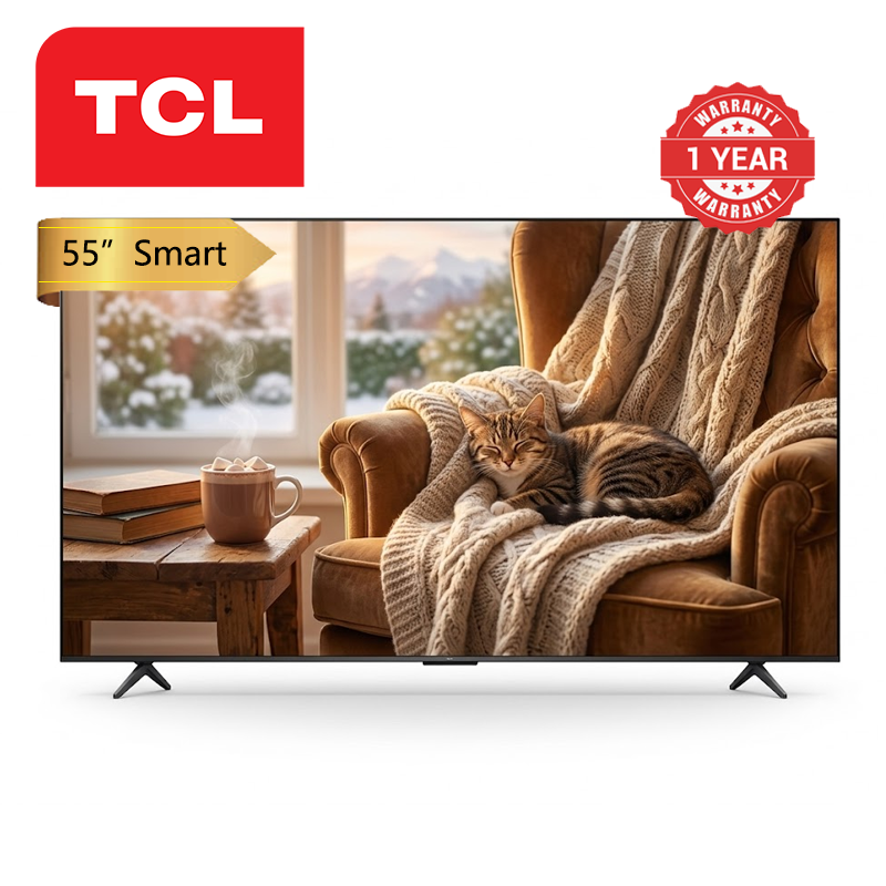 TCL 55 Inch 55C6K Premium Smart TV QD-MiniLED TV AiPQ Pro Processor Ultra Slim Design High HDR Brightness