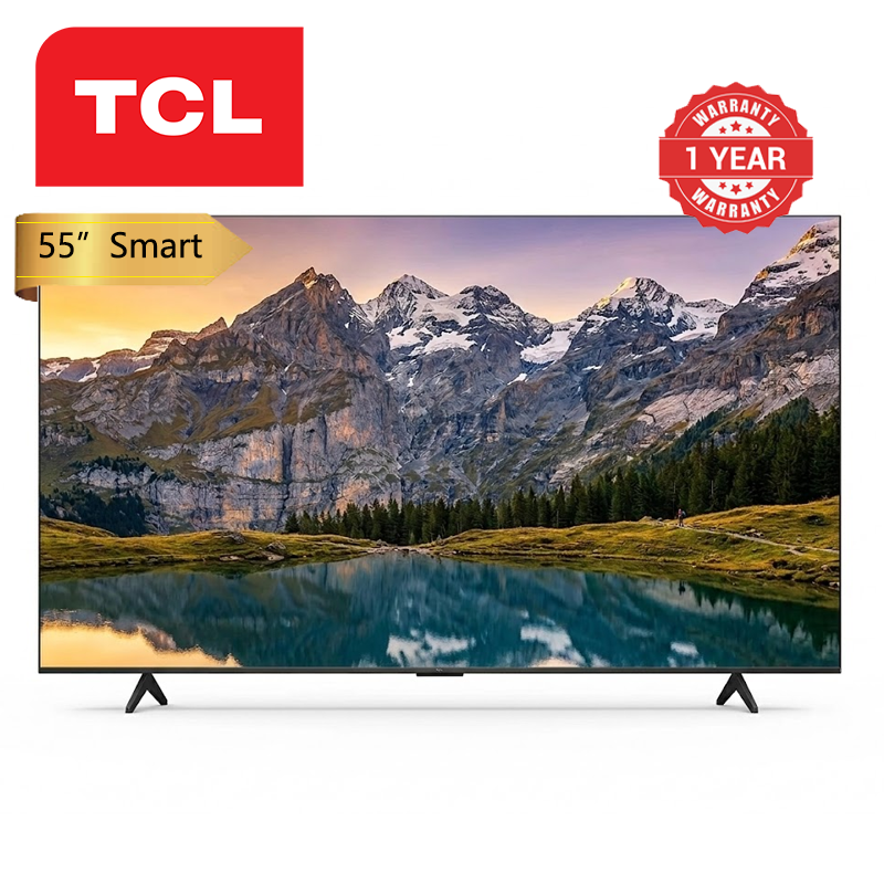 TCL 55 Inch Smart TV 55T6D Premium QLED TV Dolby Vision Atmos HVA Panel Slim Uni-body WiFi Connectivity