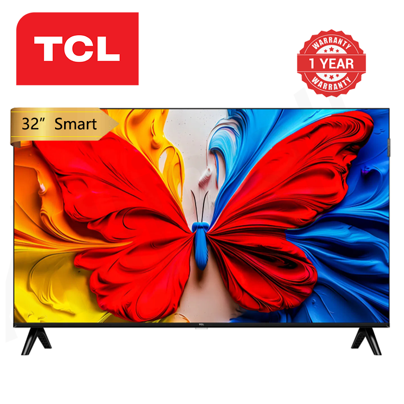 TCL 32 Inch QLED TV Frameless Smart TV ANDROID TV Google TV Dolby Audio Inbuilt Decoder Bluetooth 32S5K