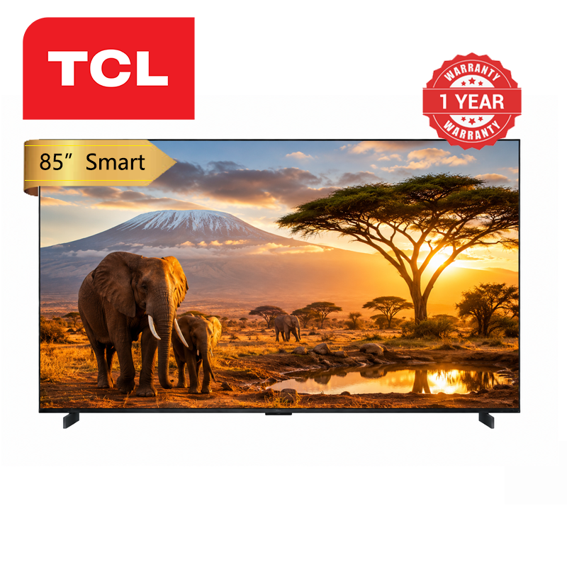 TCL 85 Inch 85C6K Smart TV Premium QD-MiniLED TV AiPQ Pro Processor Ultra Slim Design High HDR Brightness