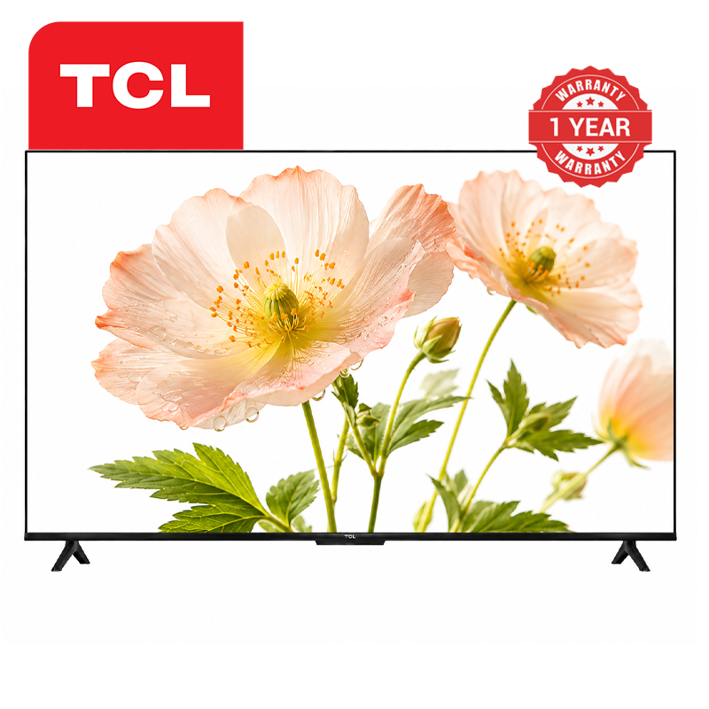 TCL 65 Inch Smart TV 65V6D 2026 Model 4K LED Display Google Television OS Dolby Audio Technology WIFI Connectivity