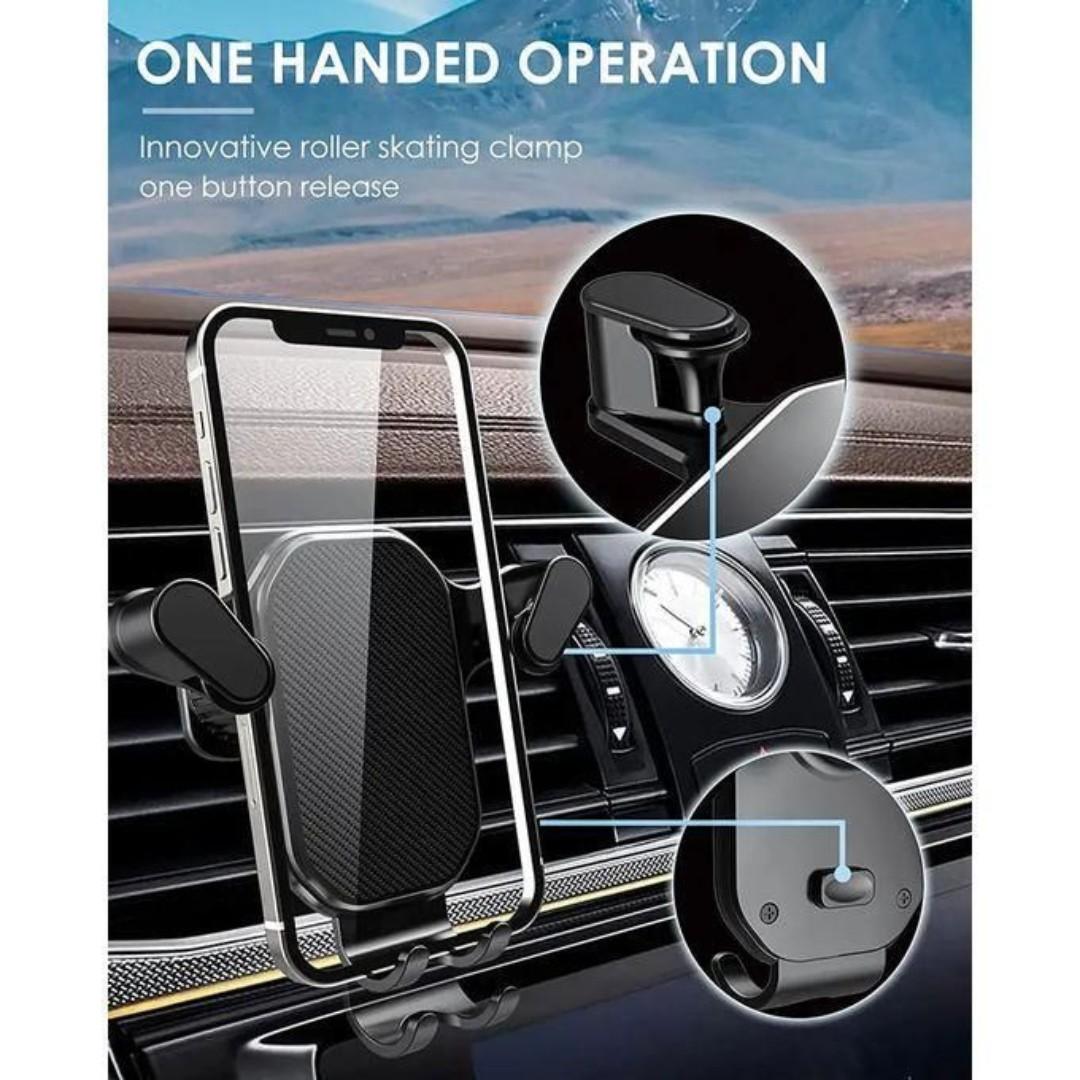 Best Offer cheap best quality car vent mobile/smart phone car holder  Car Phone Holder Mount Stand For GPS Telefon Mobile Cell Support For IPhone 13 12 11 Pro Xiaomi/Samsung 360-Degree Adjustable