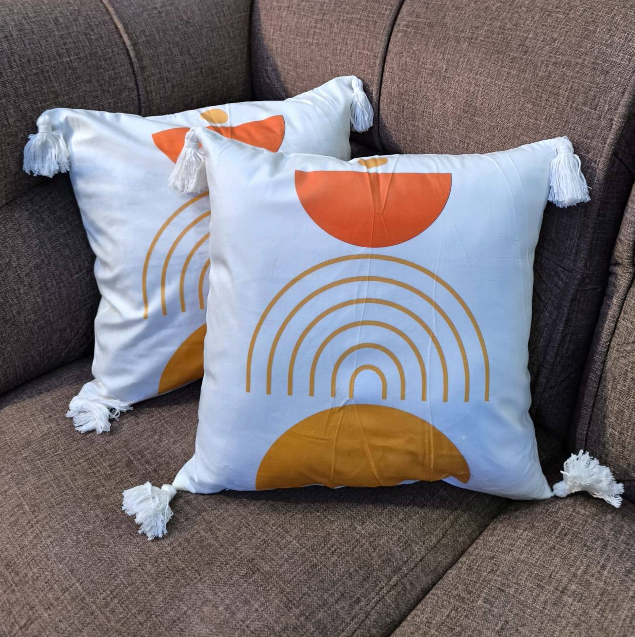 Decorative Elegant Throw Pillow Cases Only 2Pcs