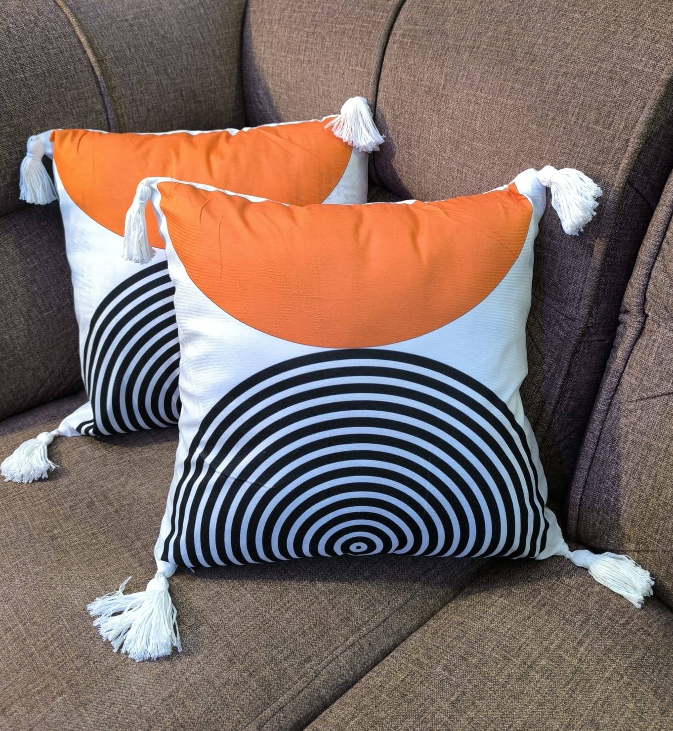 Decorative Elegant Throw Pillow Cases Only 2Pcs