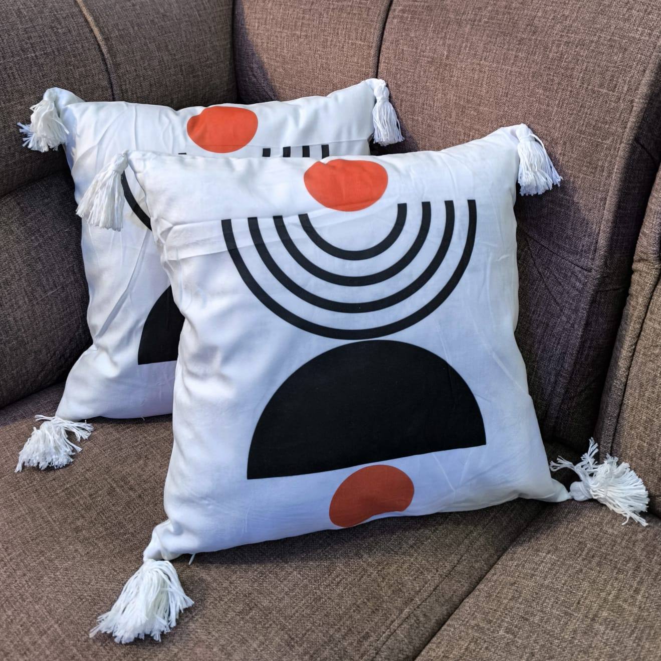 Decorative Elegant Throw Pillow Cases Only 2Pcs