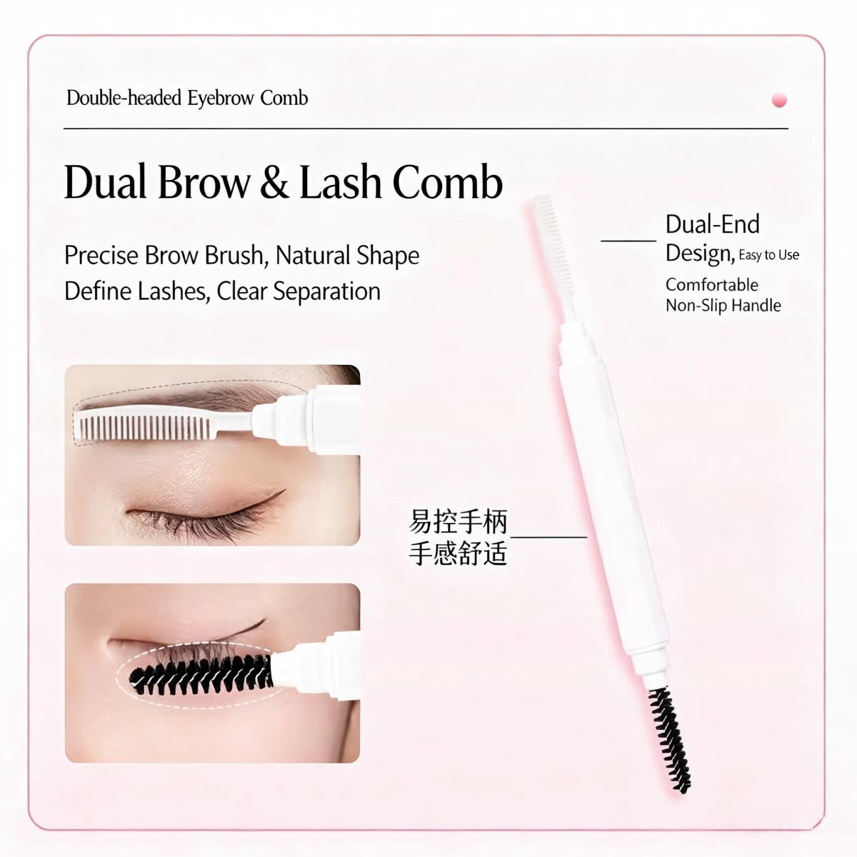 New Arrival Black Head Eyelashes Curler Black Eyelash Kit with Brush view 7