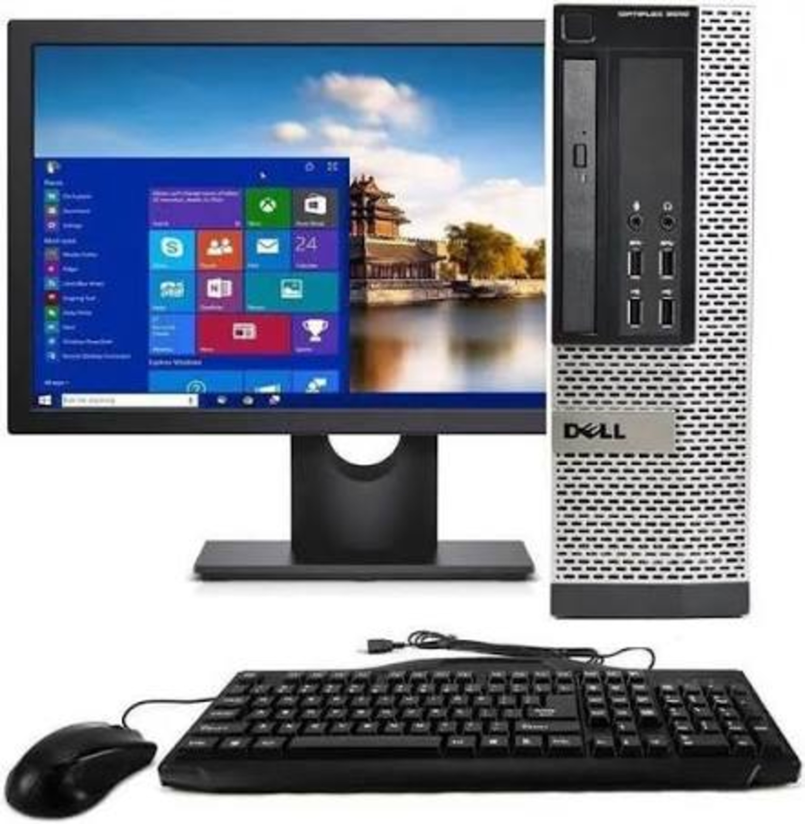 DELL OPTIPLEX 7010/790 COI5,8GBRAM,128GB SDD,500GB HDD,19" MONITOR,KEYBOARD,MOUSE COMPLETE SET SUITABLE FOR BUSINESS,OFFICE AND HOME