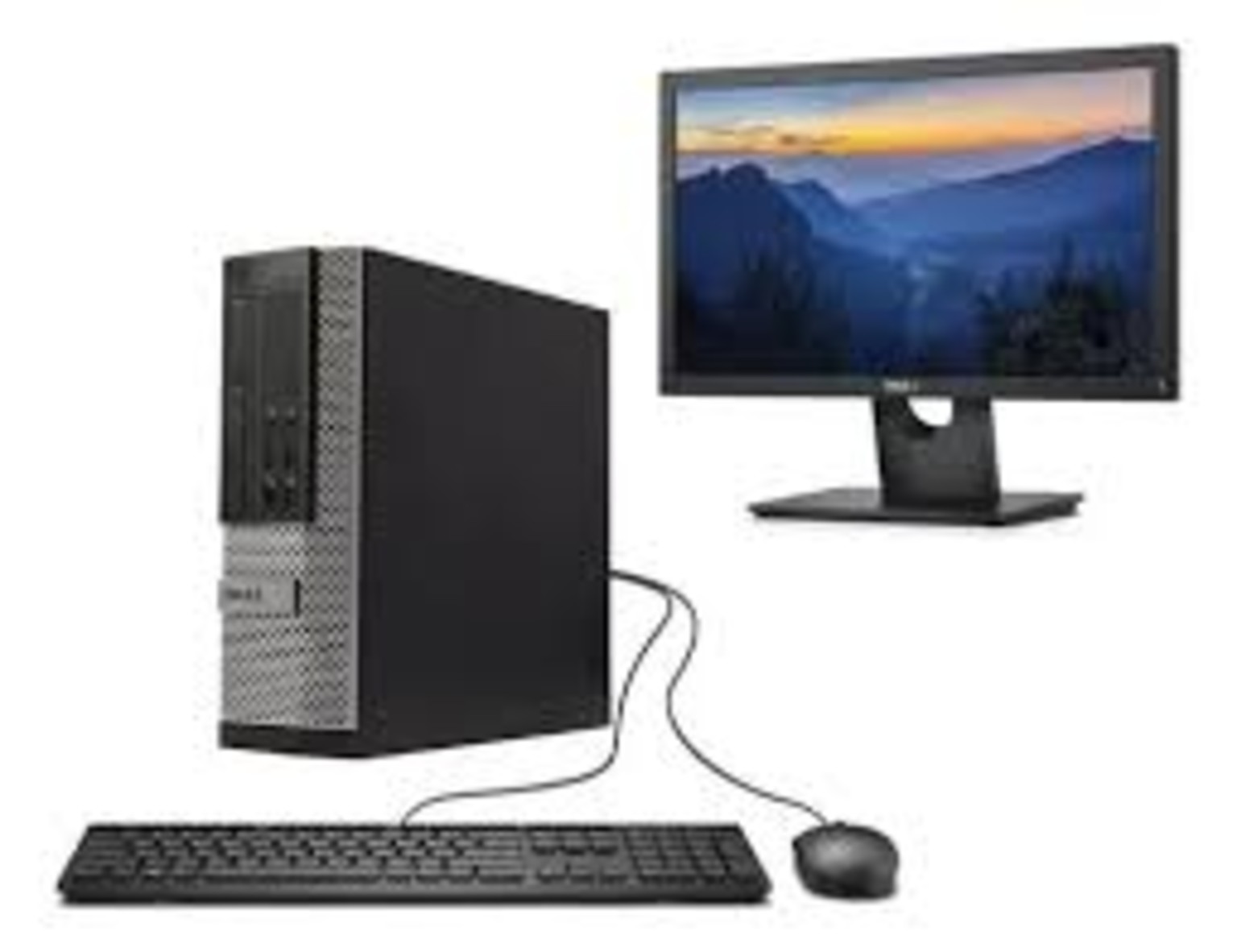 DELL OPTIPLEX 7010/790 COI5,8GBRAM,128GB SDD,500GB HDD,19" MONITOR,KEYBOARD,MOUSE COMPLETE SET SUITABLE FOR BUSINESS,OFFICE AND HOME