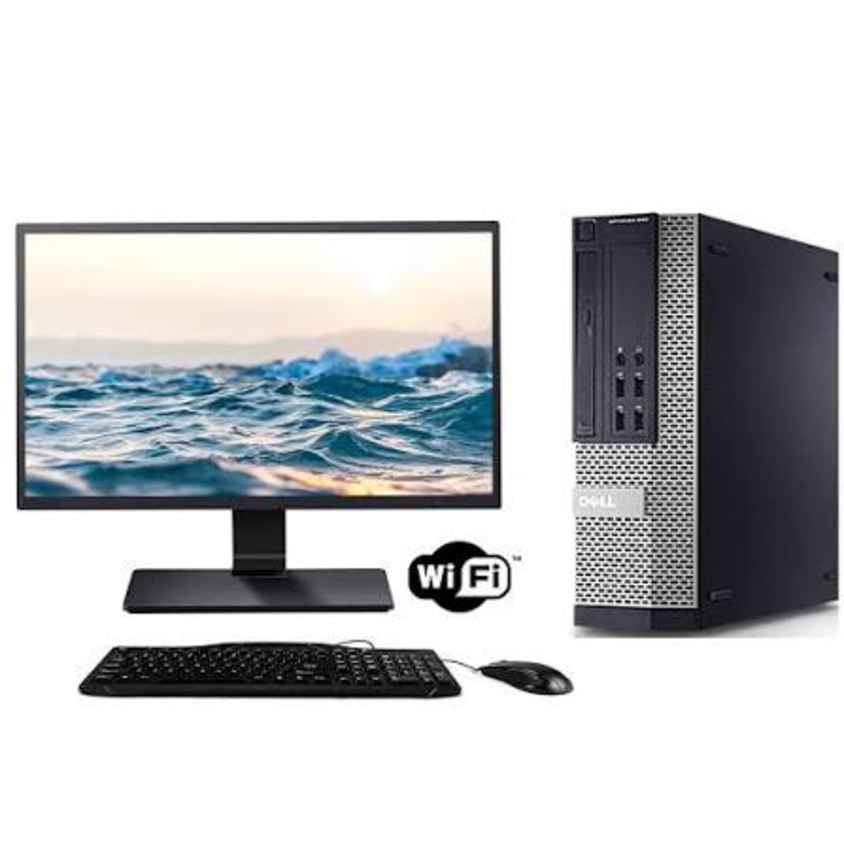 DELL OPTIPLEX 7010/790 COI5,8GBRAM,128GB SDD,500GB HDD,19" MONITOR,KEYBOARD,MOUSE COMPLETE SET SUITABLE FOR BUSINESS,OFFICE AND HOME