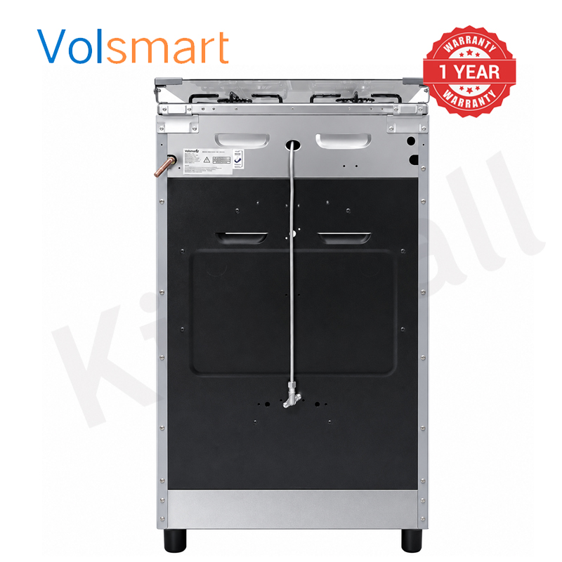 Volsmart 4 Gas Cooker + Gas Oven 4 Burners GVS-580 Free Standing Gas Cooker Cooking Range with 60L Oven