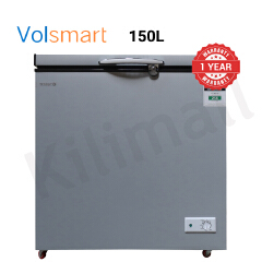Volsmart 150L Vertical Chest Freezer VL-BD150 Single Flip Drain Freezer Energy-saving Freezer Fast Cooling Refrigerator