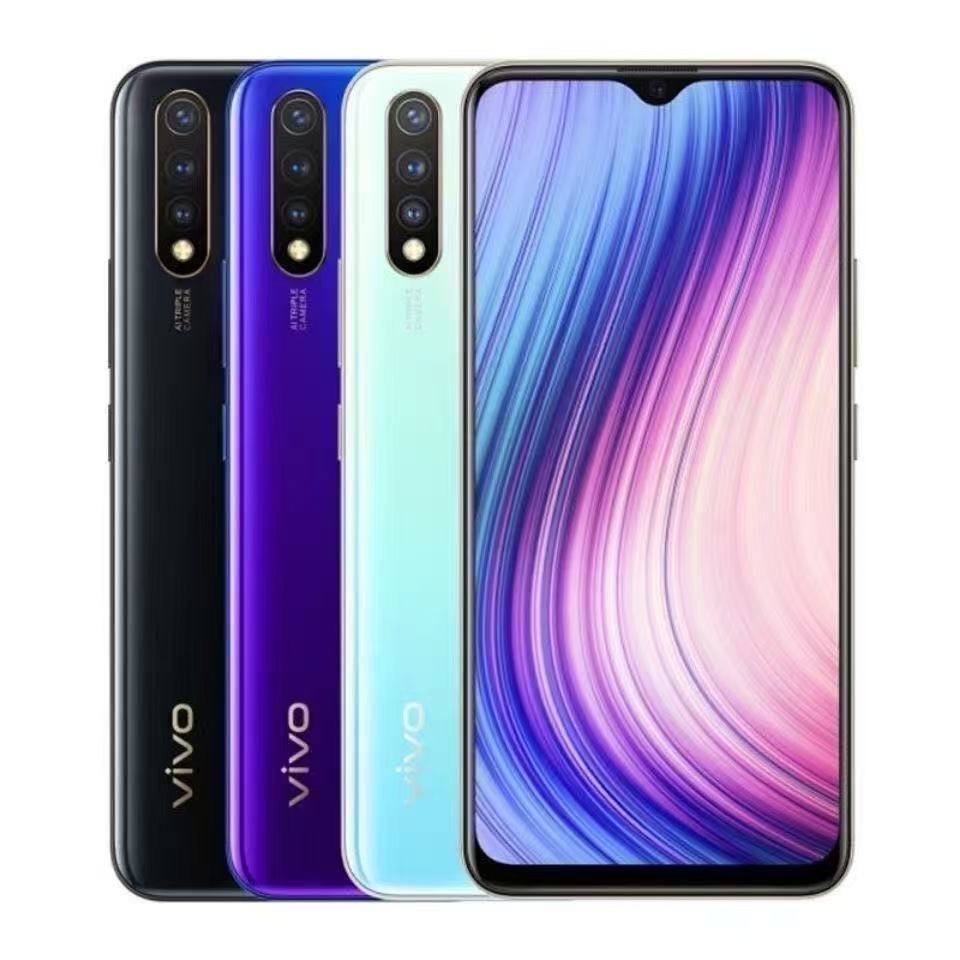Refurbished Vivo Y19  Vivo  Y5S smartphone  6GB RAM + 128GB storage  5000mAh large-capacity battery  6.53-inch HD screen  16MP ultra-clear triple camera  suitable for daily use  live streaming