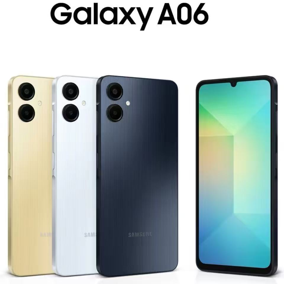 Refurbished Samsung A06  6.7-inch  90Hz  50MP camera  Android 14 smartphone  Samsung A06