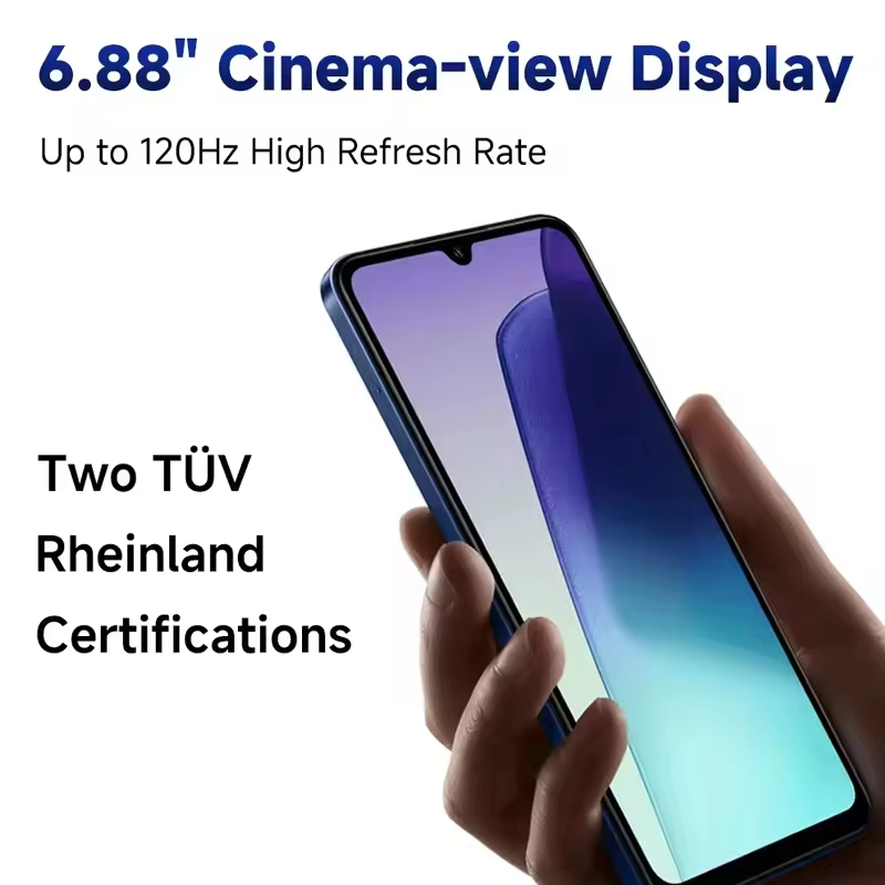 Refurbished Phones Redmi 14C 4G Mobile Phone 6.88 inch 120Hz Screen 5160mAh Battery Helio G81-Ultra Unlocked Android Smartphone Wholesale