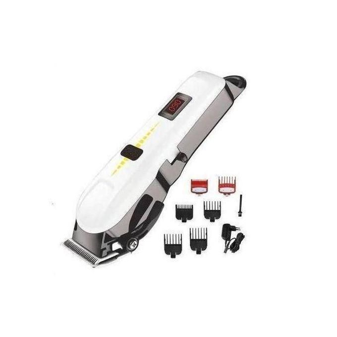 Geemy Rechargeable Cordless Shaving Machine With Indicator + Free Corded 5 Way Extension