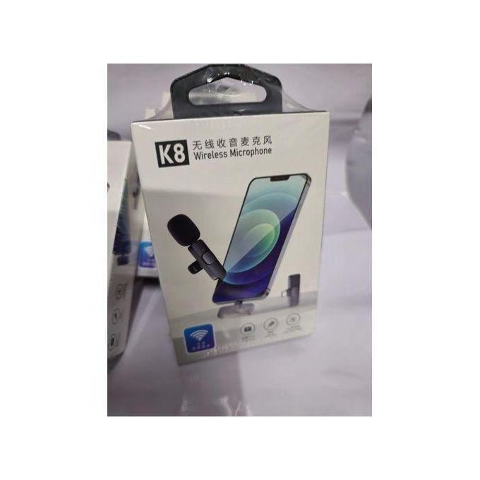 K8 Wireless Microphone For Type-C Devices for streaming