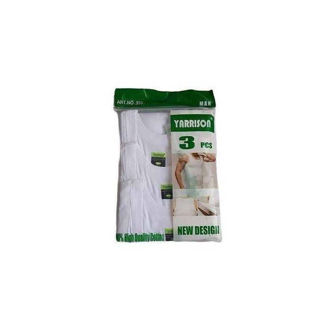 Yarrison Men’s Vests (Premium Cotton, Strong & Comfortable) Upgrade your everyday essentials with the Yarrison Men’s Vests 3pcs Set, crafted from high-quality cotton for unmatched comfort
