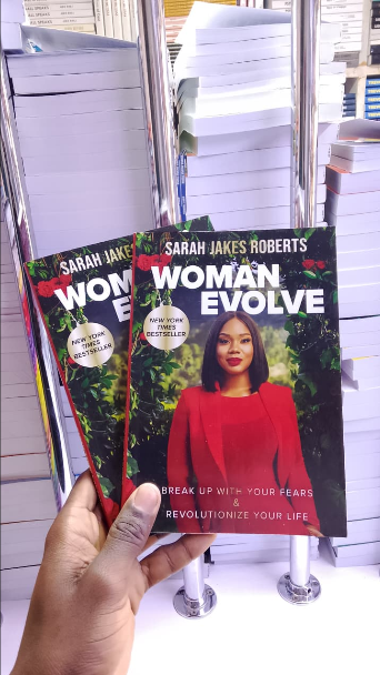 Woman Evolve: Break Up with Your Fears and Revolutionize Your Life – Sarah Jakes Roberts The book encourages readers to embrace personal growth, discover their strength, and confidently