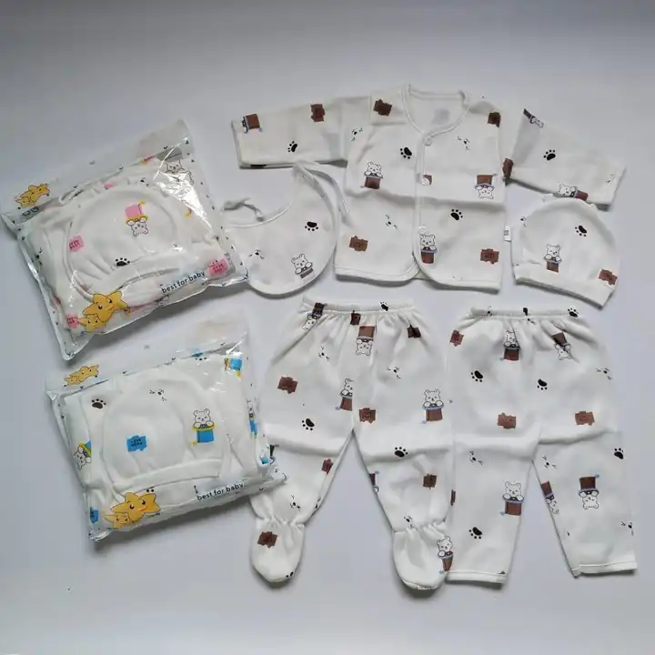 5Pcs Newborn Warm Fleece Receiving Set | Baby Clothing & Blanket Essentials for Infants | Soft, Cozy & Durable Winter Baby Gift Set for Boys & Girls – Perfect Newborn Outfit