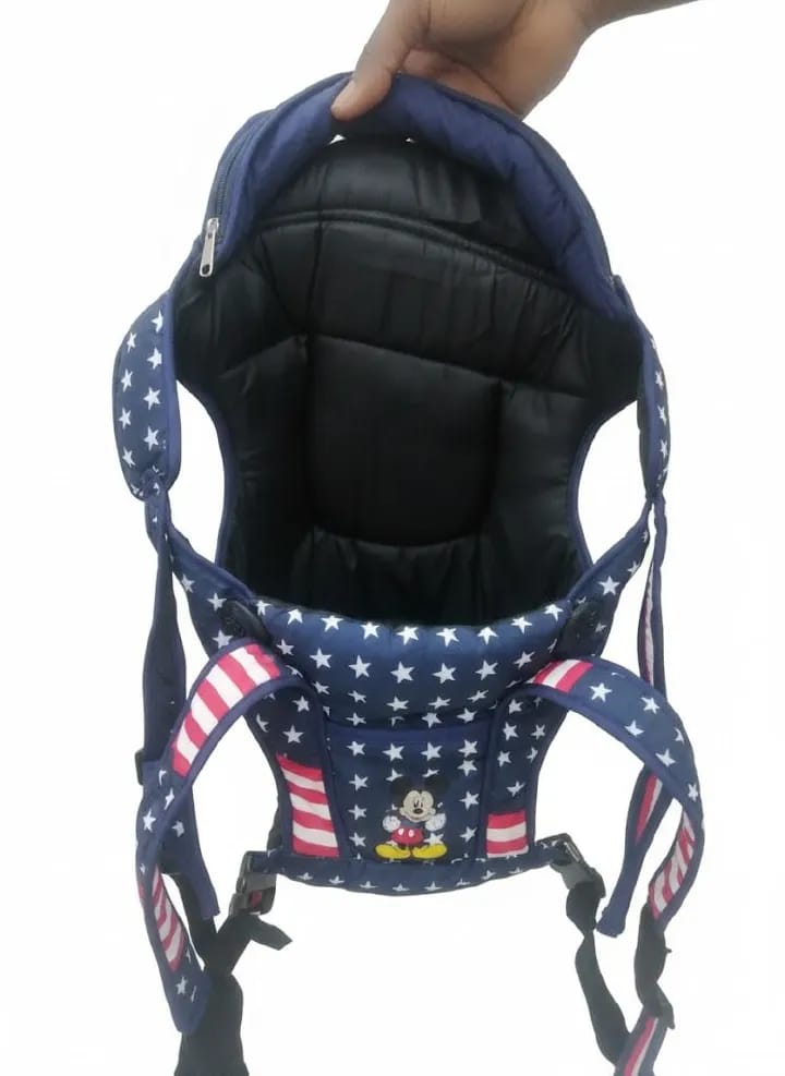 Premium 3-in-1 Ergonomic Baby Carrier – Stylish Tribal Print & Padded Comfort – Pinocchio Edition/Adjustable Comfort for Newborns to Toddlers