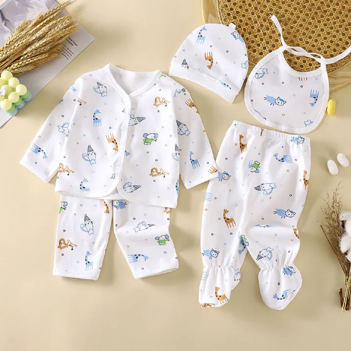 5Pcs Newborn Warm Fleece Receiving Set | Baby Clothing & Blanket Essentials for Infants | Soft, Cozy & Durable Winter Baby Gift Set for Boys & Girls – Perfect Newborn Outfit