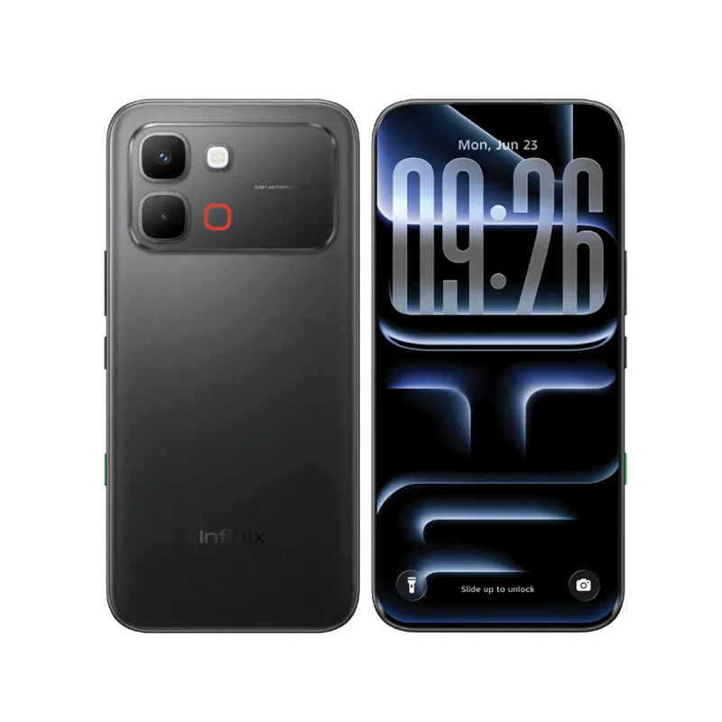 Infinix Note Edge Smartphone, 8GB RAM, 256GB Storage, Black– Android 5G Mobile Phone, Refurbished by Badili, 12 Months Warranty