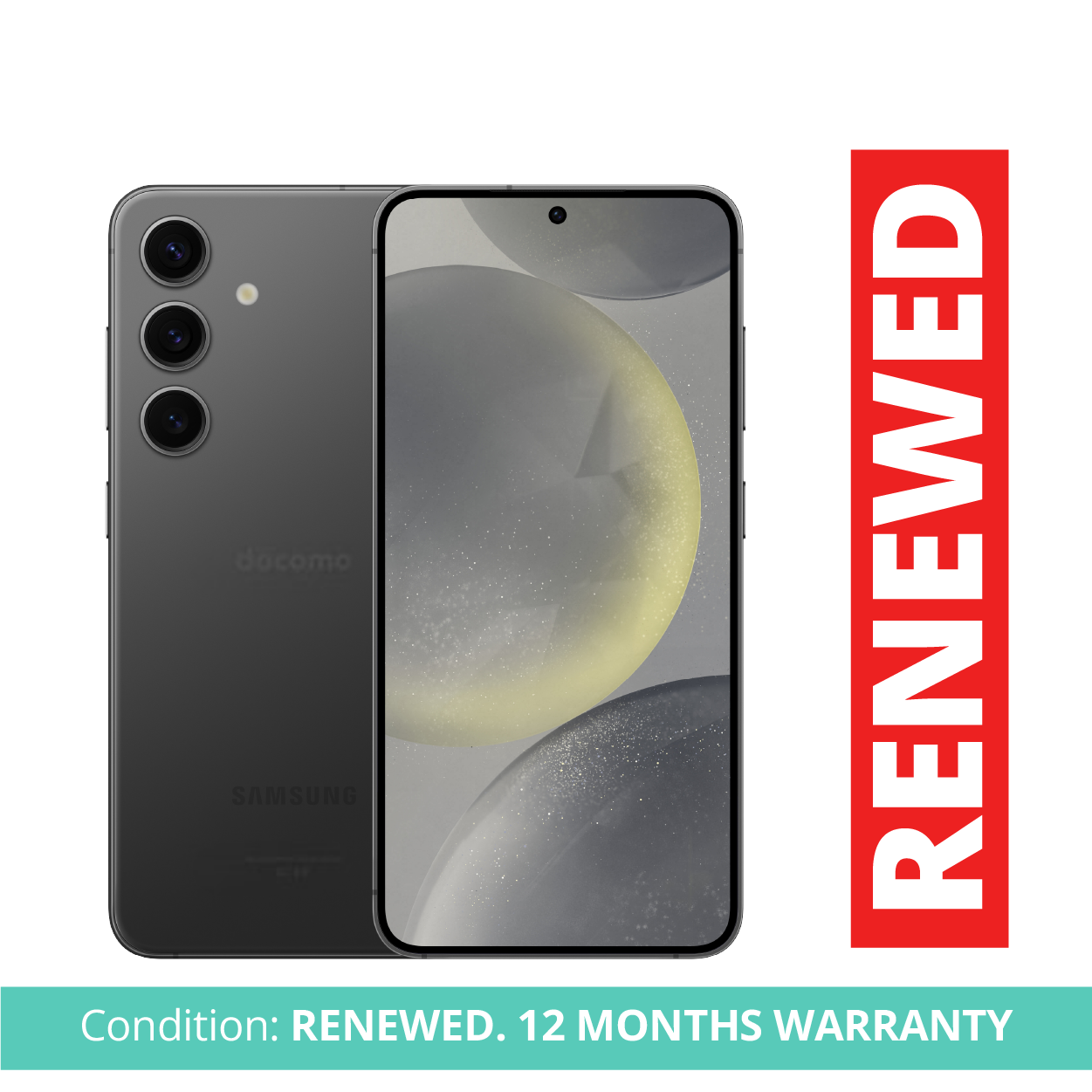 Samsung Galaxy S24 8GB 256GB Black – Android Smartphone, 5G Mobile Phone, 50MP Camera, Refurbished by Badili, 12-Month Warranty
