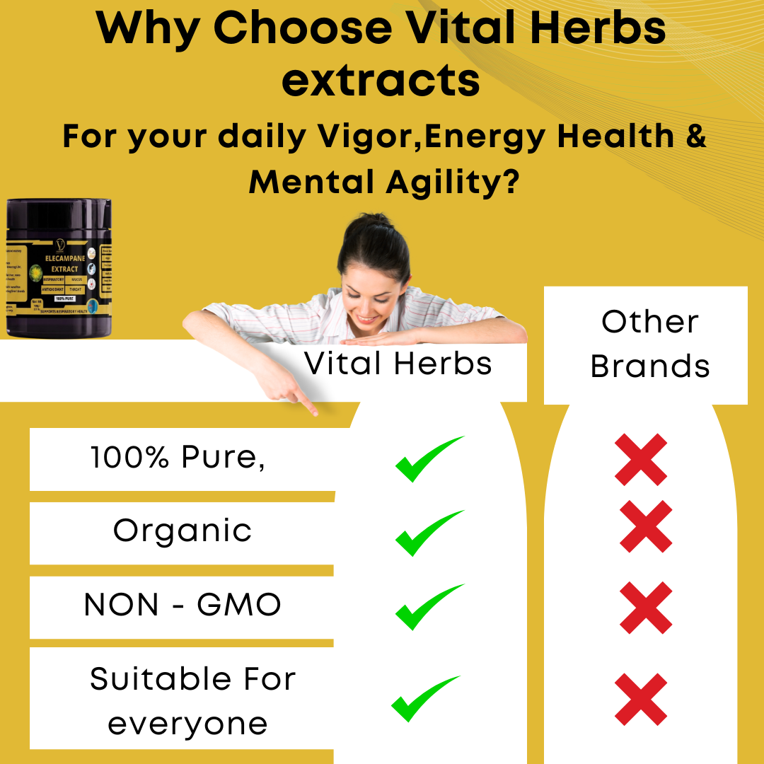 Elecampane Extract Powder -support respiratory wellness