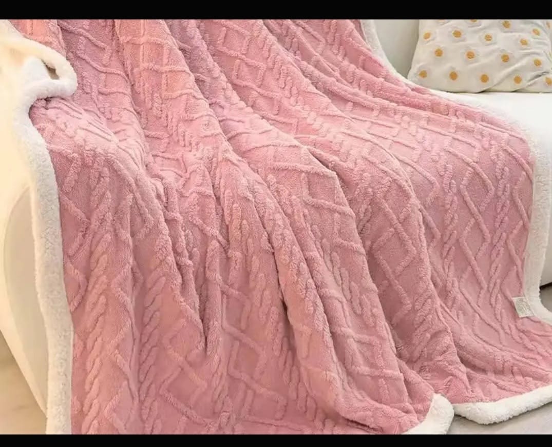 🛒 VALUE OFFER 🛒 - A 1 pc 6x7 Sharper Fleece Blanket Cozy Plush Texture Warm Premium Quality