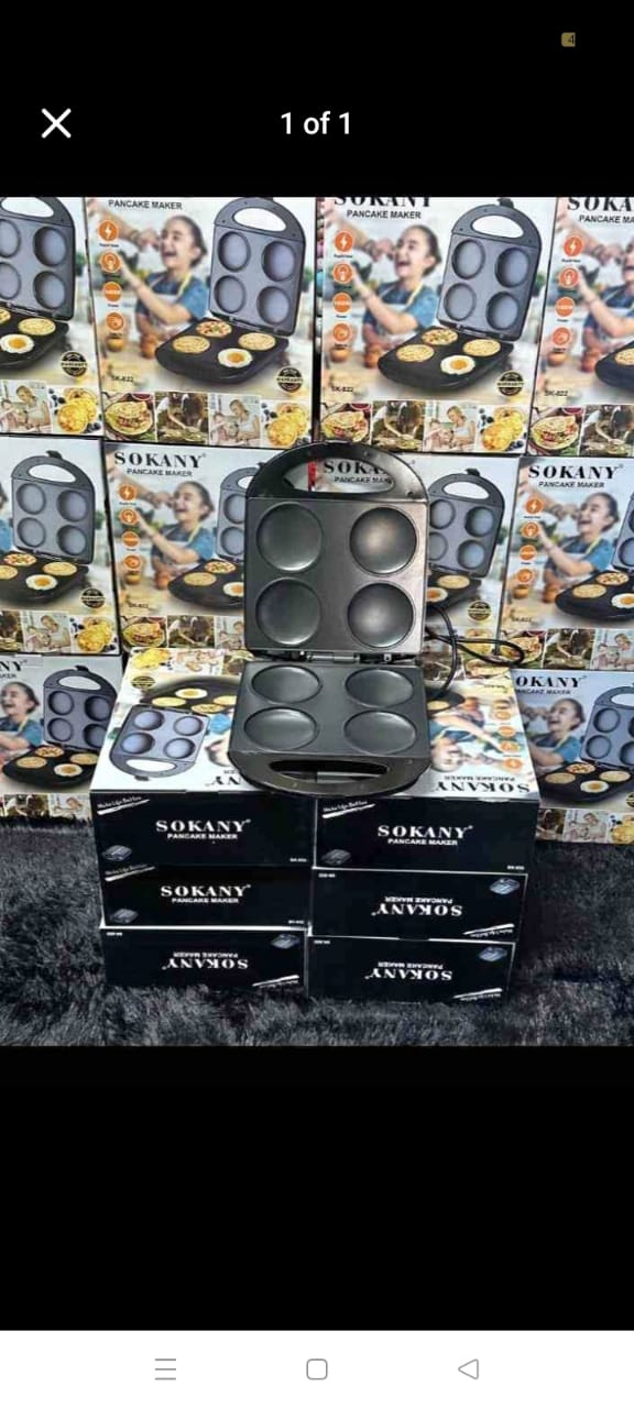 🛒 VALUE OFFER 🛒 - A 1 pc 4slice electric moffer.pan cake maker available at affordable price and of very  high quality