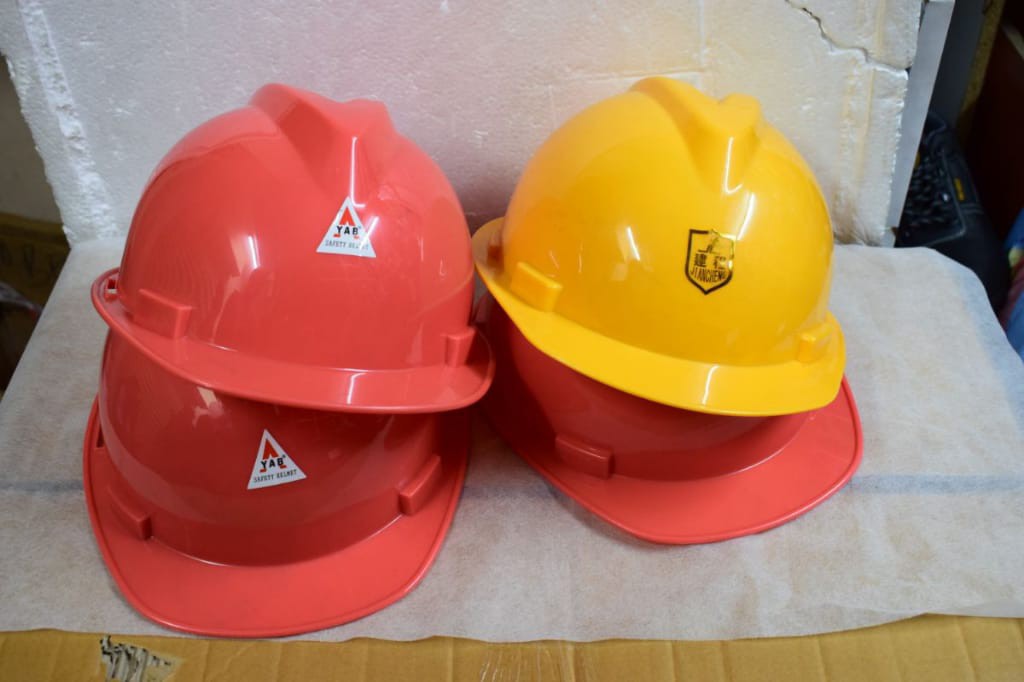 Adjustable High-performance Material Industrial Production Construction Site Safety Helmet , Hard Hats Construction, PPE, For Men, Women , Builder Helmet, Head Protection