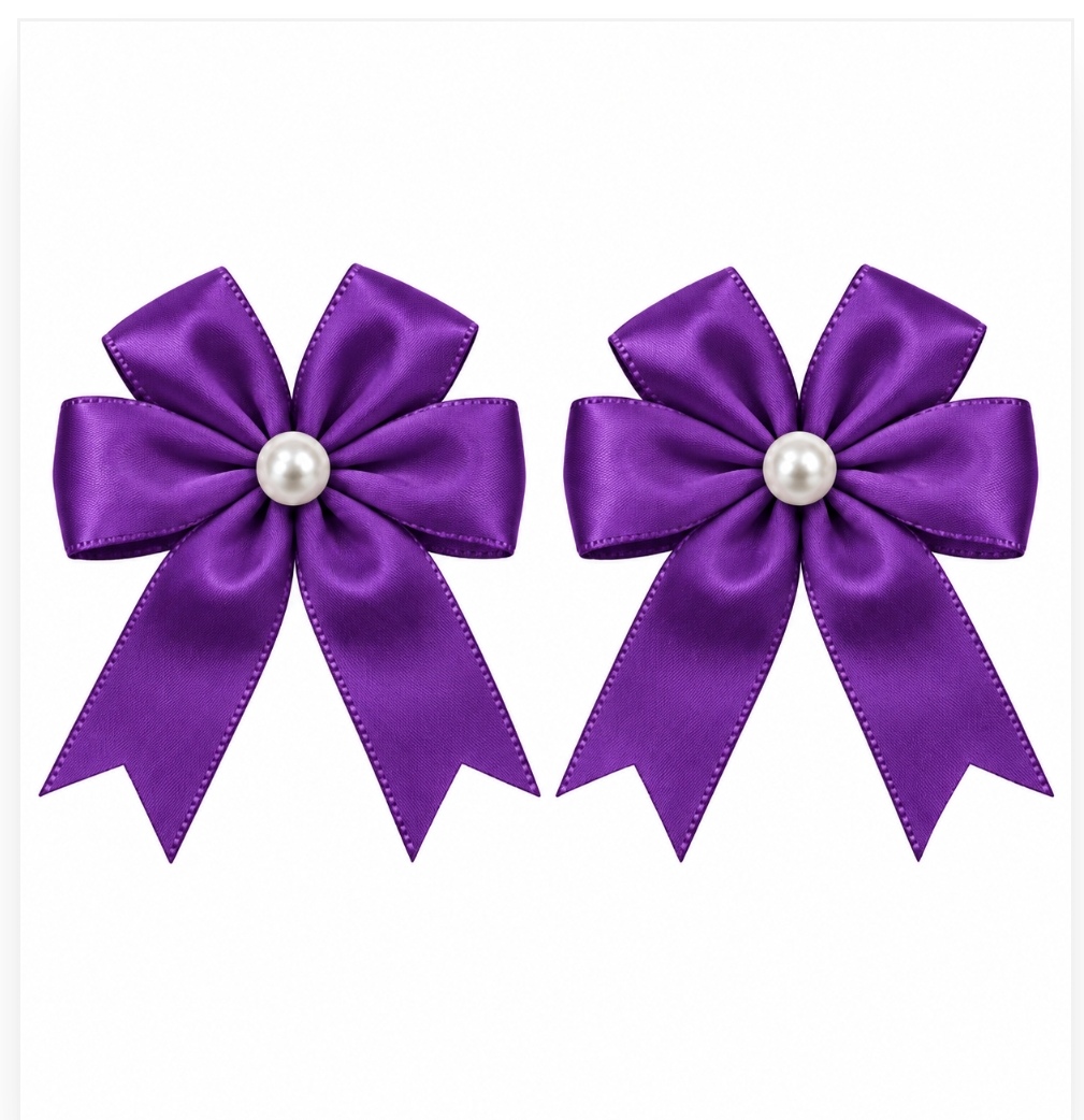 Super Fancy 2-in-1 Satin hair clips Hair bands Stylish accessories for women Bridesmaid Wedding head gear for dinner outings birthday baby shower bridal shower for ladies girls all hair types