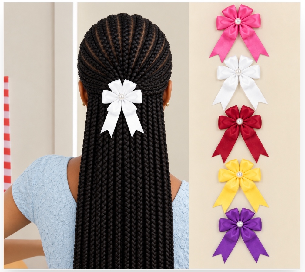 Most beautiful 2-in-1Satin hair clips Hair bands Stylish accessories for women Bridesmaid Wedding head gear for dinner outings birthday baby shower bridal shower for ladies girls all hair types