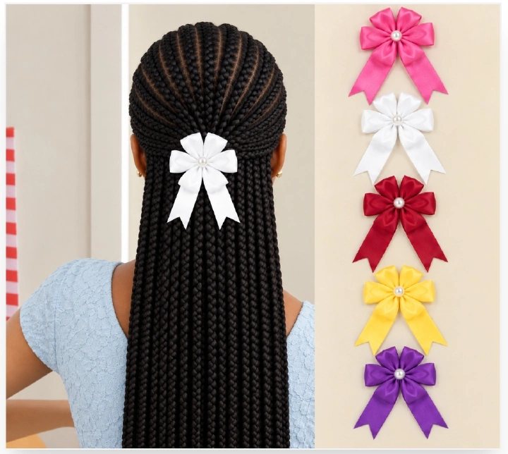 Elegant 2-in-1 Satin hair clips Hair bands Stylish accessories for women Wedding head gear for dinner outings birthdays baby shower bridal shower Bridesmaid accessories for ladies girls all hair types
