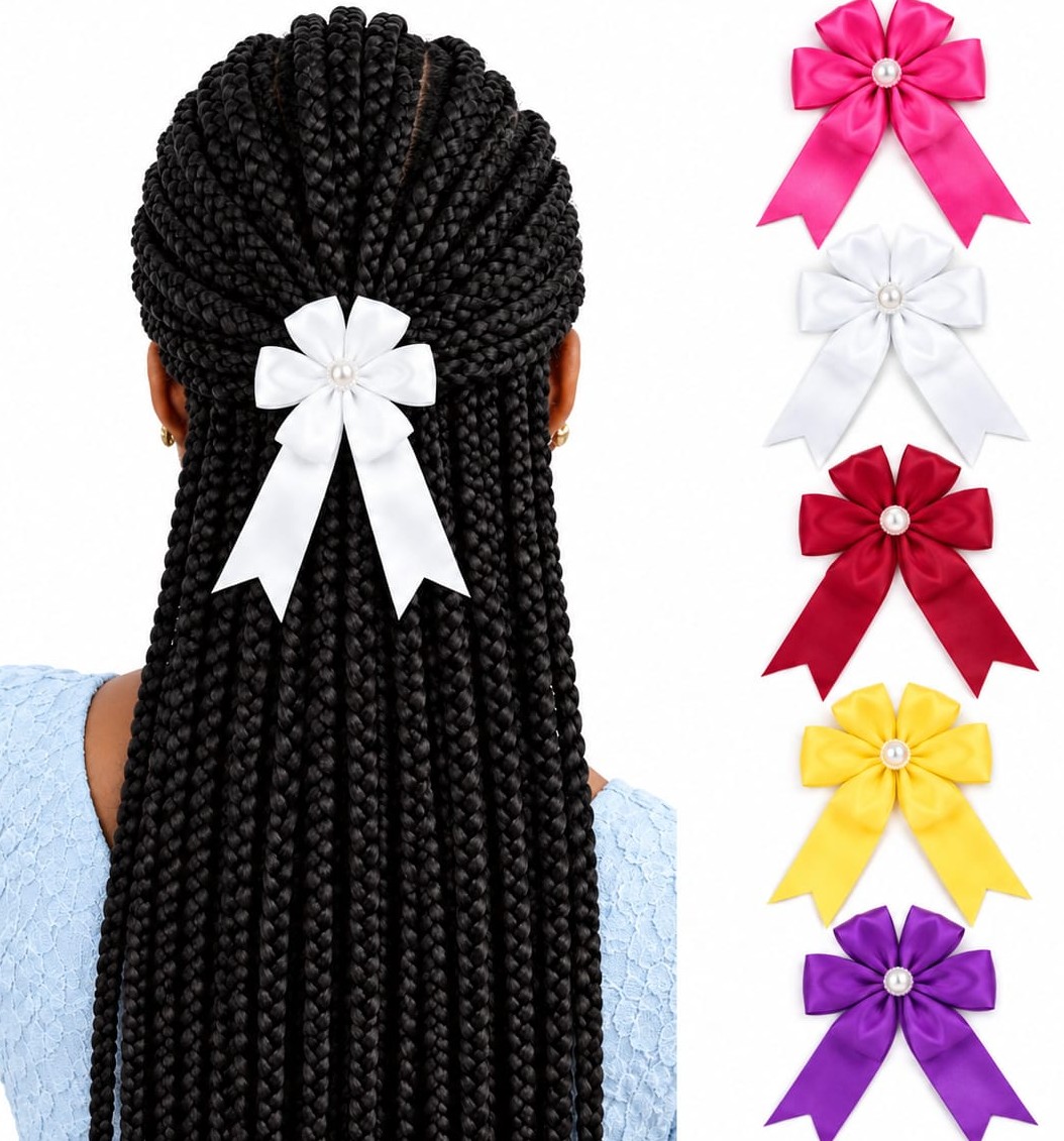 BIG DISCOUNT OFFER!!!!! Elegant satin hair clips Fancy Hair bands Stylish accessories for women Wedding head gear dinner outings birthday baby shower bridal shower Bridesmaid for ladies all hair types