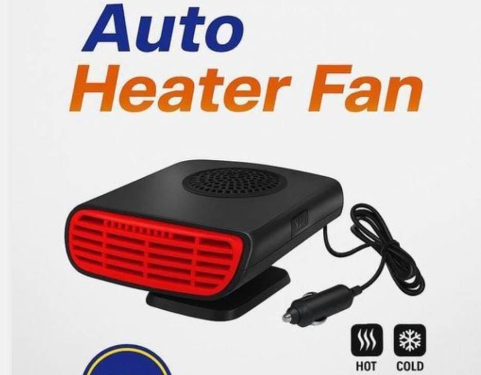 150W 12V Portable Car Heater Defroster Demister Windscreen Fan