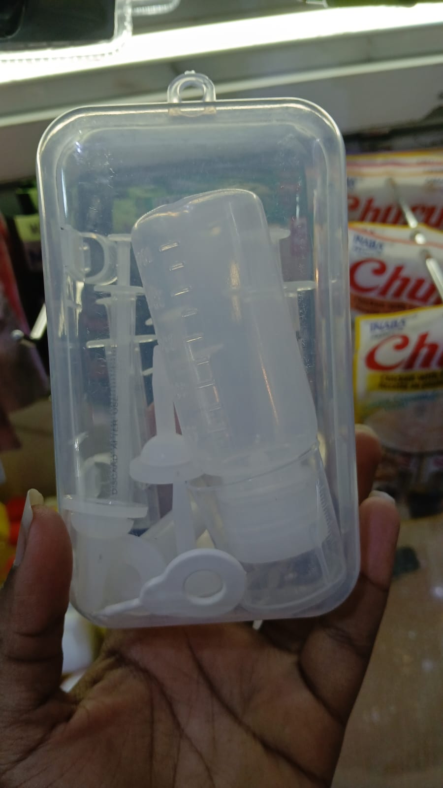 pet nursing and feeding kit designed for newborn
