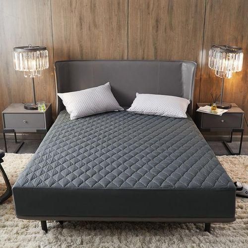 CLEARANCE OFFER Elegant Grey Water Proof Quilted Pad Mattress Protectors/Covers