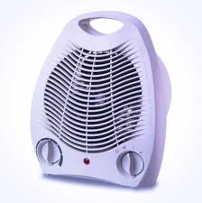 EM Electric Fan Heater Portable Electric Room Heater / Warmer Fan – ElectroMate, Automatic Temperature Control, Fast Heating Indoor Space Warmer for Home, Bedroom & Office Use