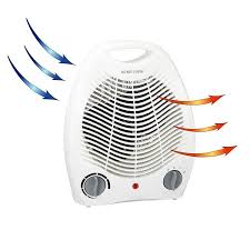 Nunix Room Heater NH01 – Heater and Fan Combined, Portable 2-in-1 Electric Fan Heater with Adjustable Heat Settings & Overheat Protection for Home, Office & Bedroom Use