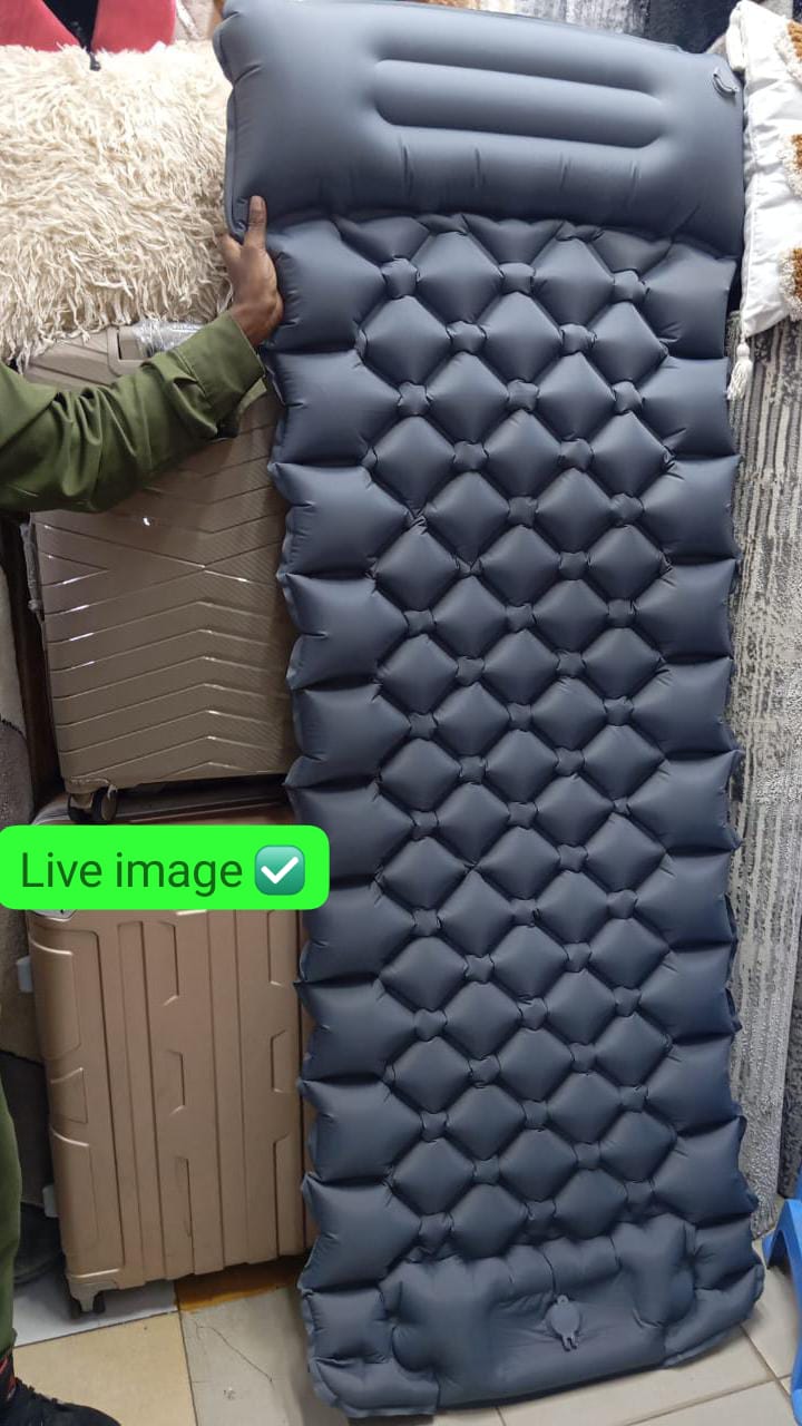 Self-Inflating Sleeping Mat 75×235cm – Extra Long Waterproof Camping Mattress, Portable Outdoor Sleeping Pad for Camping, Hiking, Travel and Tent Comfort