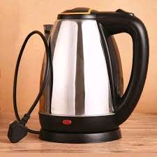 1.8L Energy Efficient Electric Water Kettle Heater Jug Fast Boiling Stainless Steel Electric Kettle with Auto Shut-Off, Boil-Dry Protection and 360° Rotating Base for Safe and Convenient Hot Water Use