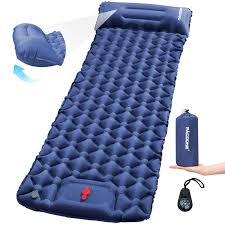 Self-Inflating Sleeping Mat 75×235cm – Extra Long Waterproof Camping Mattress, Portable Outdoor Sleeping Pad for Camping, Hiking, Travel and Tent Comfort