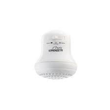 Lorenzetti Instant Shower Head Electric Water Heater, Energy Efficient Instant Bathroom Shower System with Fast Heating Technology, Safe Thermostat Control, High Pressure Water Flow for Comfortable Ho