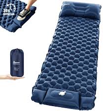 Self-Inflating Sleeping Mat 75×235cm – Extra Long Waterproof Camping Mattress, Portable Outdoor Sleeping Pad for Camping, Hiking, Travel and Tent Comfort