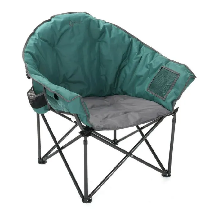 Camping Chairs Foldable & Portable – Sky Blue, Jungle Green & Black, Heavy-Duty Outdoor Folding Chair Supports Up to 150kg, Lightweight Travel Chair for Camping, Beach & Picnic