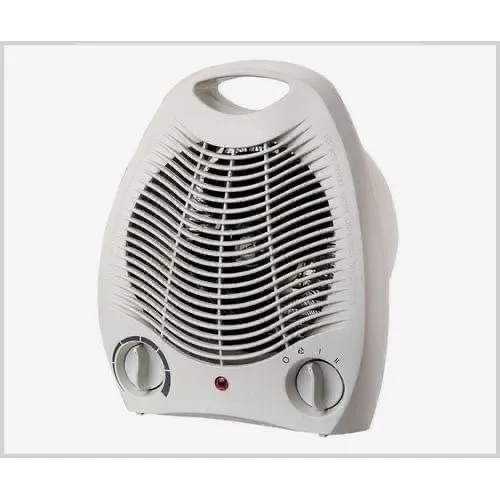 EM Electric Fan Heater Portable Electric Room Heater / Warmer Fan – ElectroMate, Automatic Temperature Control, Fast Heating Indoor Space Warmer for Home, Bedroom & Office Use