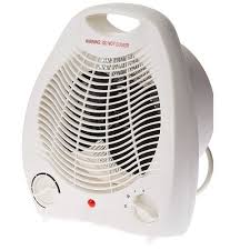Nunix Room Heater NH01 – Heater and Fan Combined, Portable 2-in-1 Electric Fan Heater with Adjustable Heat Settings & Overheat Protection for Home, Office & Bedroom Use