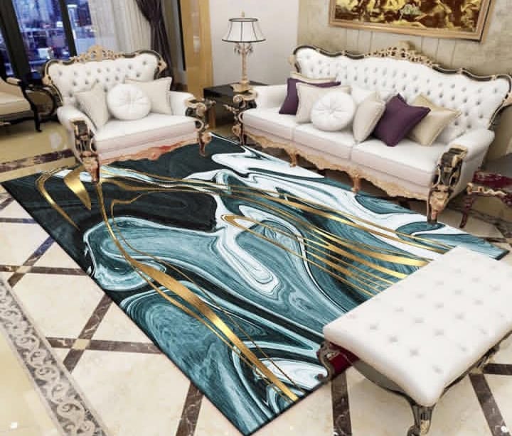 HD Carpet 6×9 ft – High Definition Luxury Area Rug, Soft Plush Floor Carpet for Living Room, Bedroom, Office & Home Décor, Durable Modern Design Non-Slip Indoor Rug